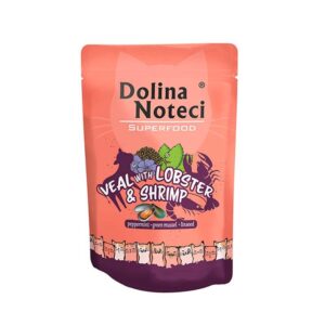 pol pl Mokra karma dla kota Dolina Noteci Superfood cielecina z homarem i krewetkami saszetka 85 g 1367 1