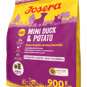 4032254783091 Hund Josera Mini MiniDuckPotato 900g seitlich min